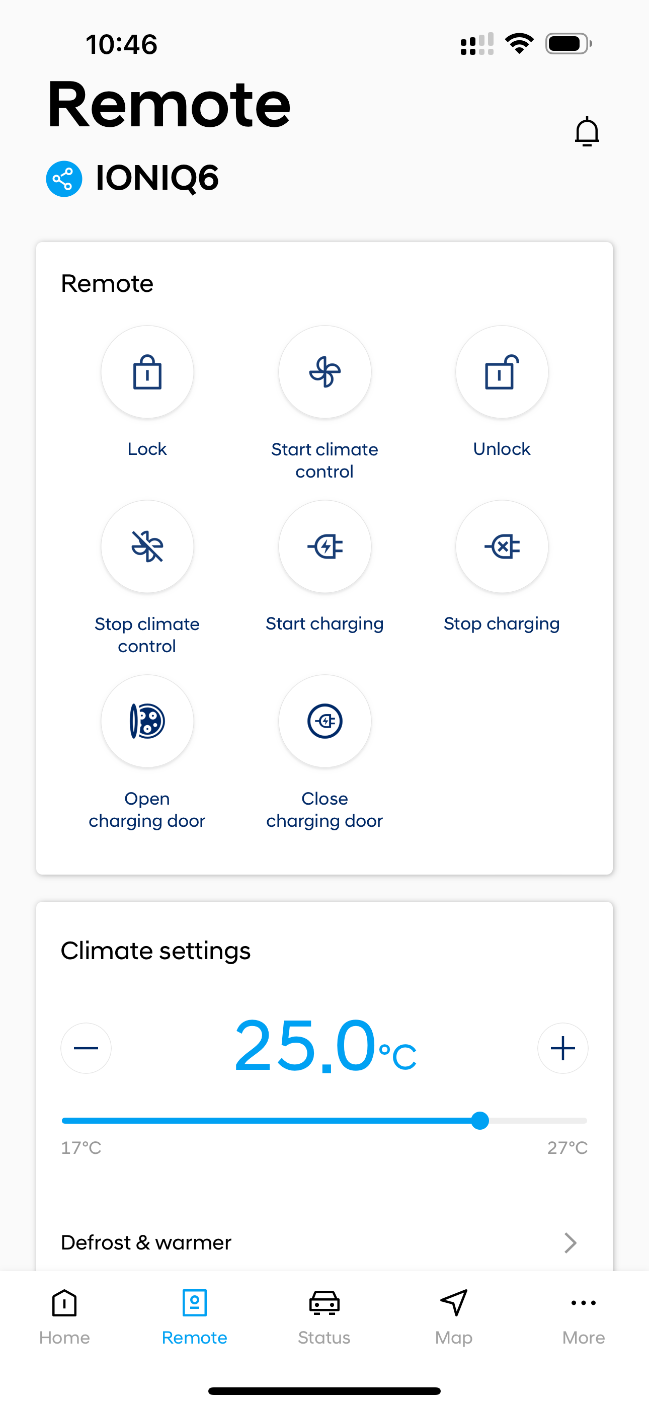 Here’s what you can control remotely on i6