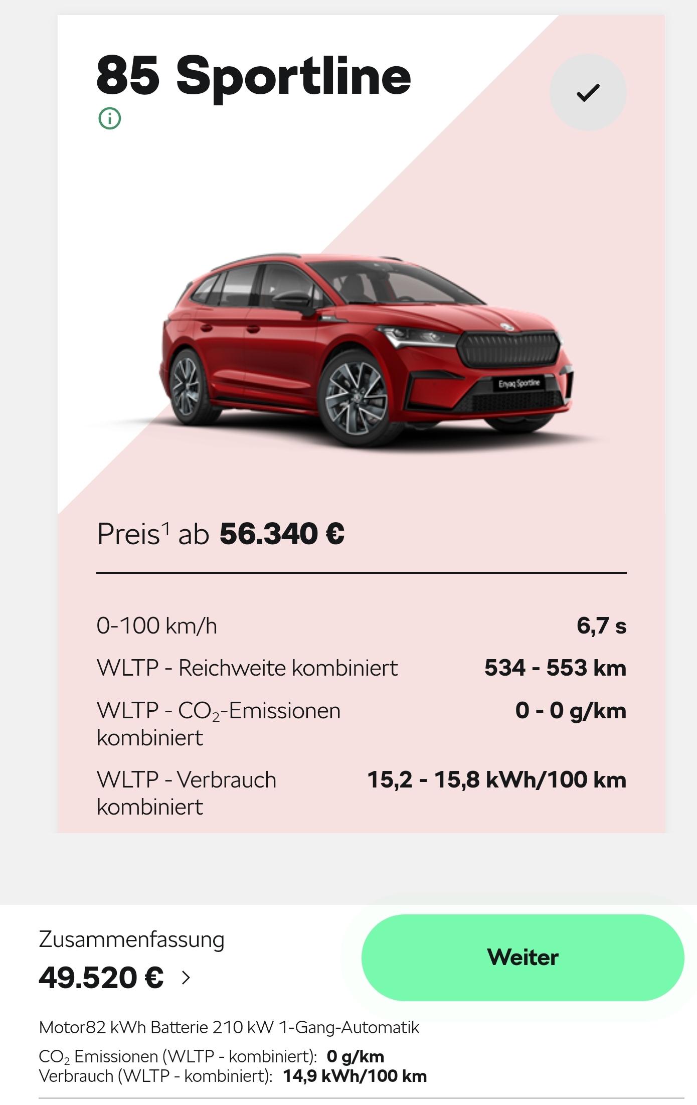 Enyaq 85 Sportline 