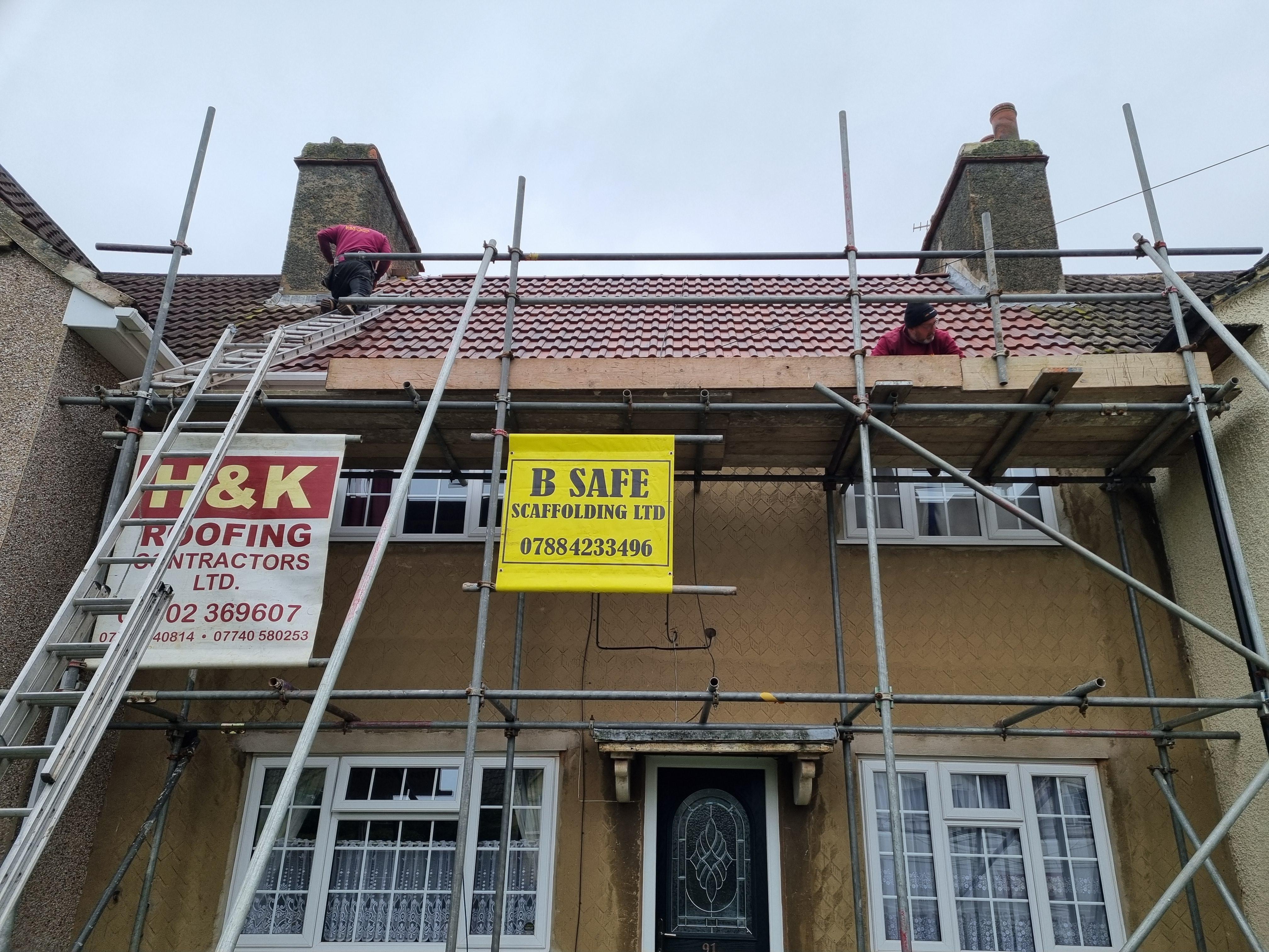 New roof. Front.